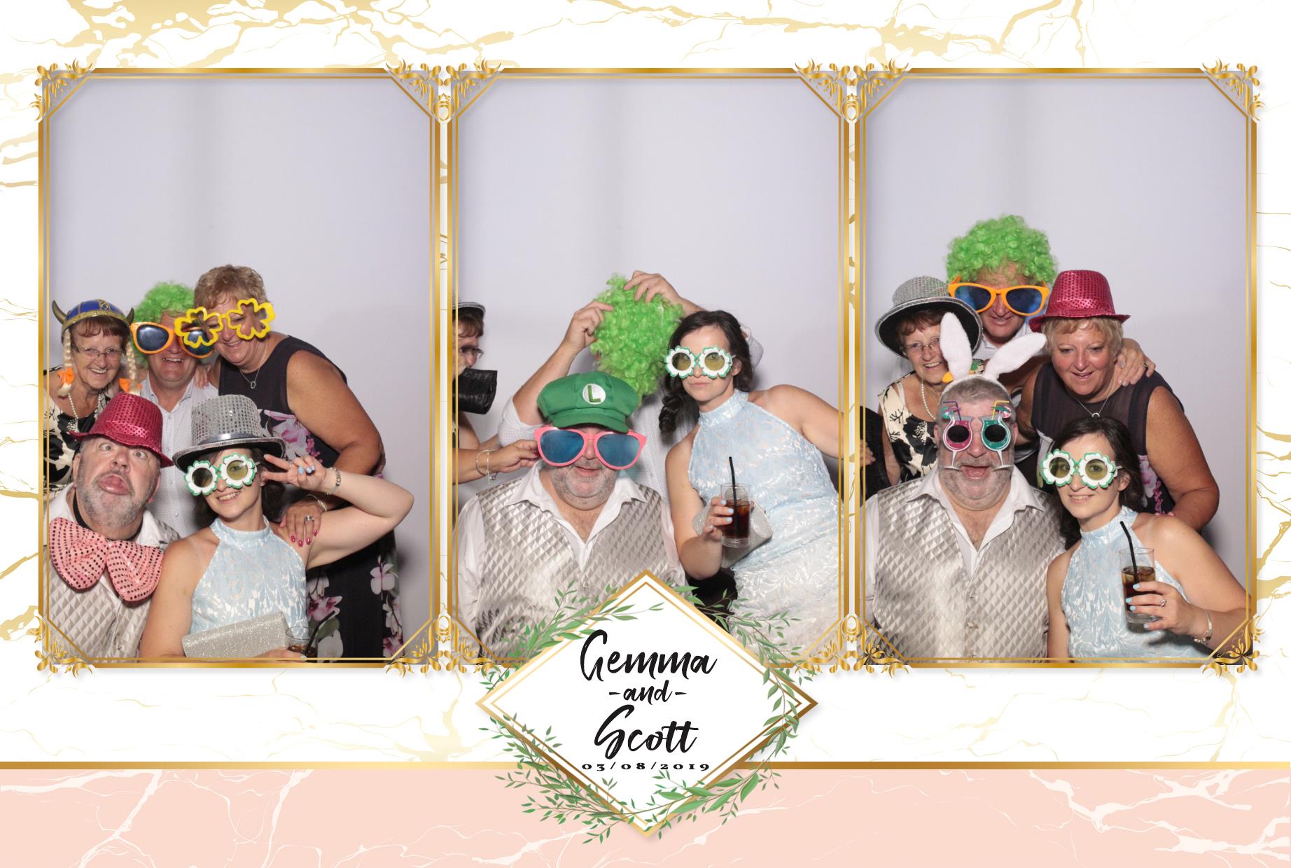 Gemma & Scott's Wedding | View more photos from the event at gallery.myphotoboothexperience.co.uk/u/MyPhotoBoothExperienceLtd/Gemma-Scotts-Wedding